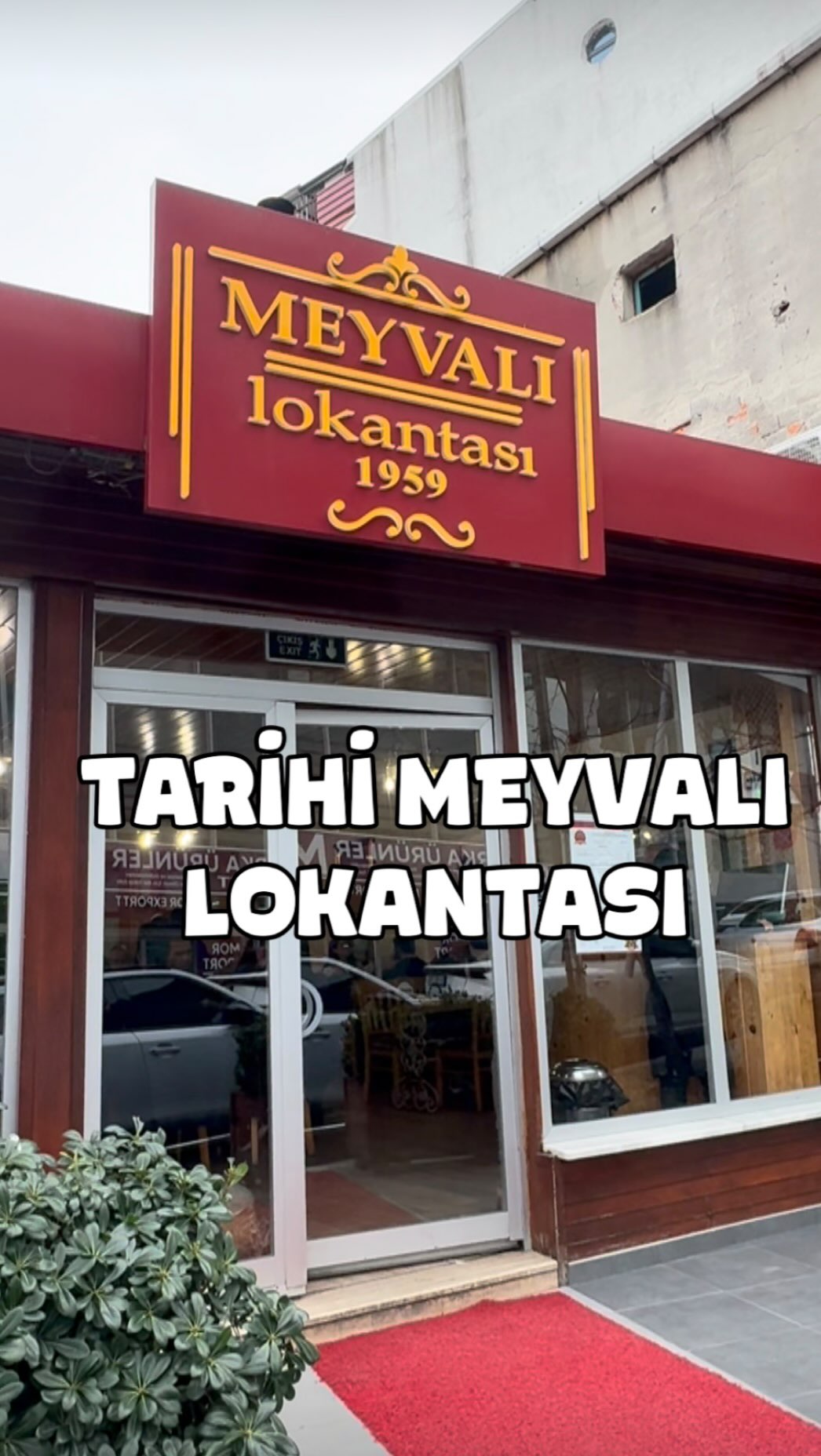 Meyvalı Lokantası — @2kisilik.masa