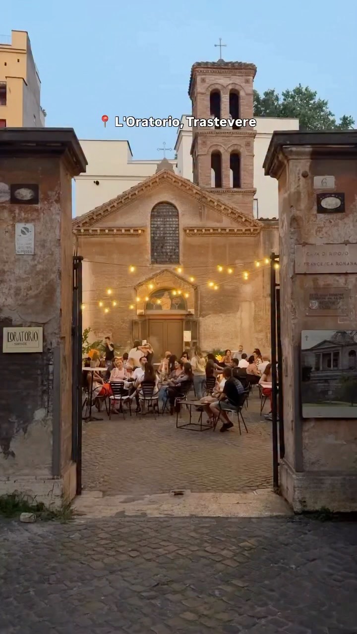 L'Oratorio Trastevere — @rometravelers