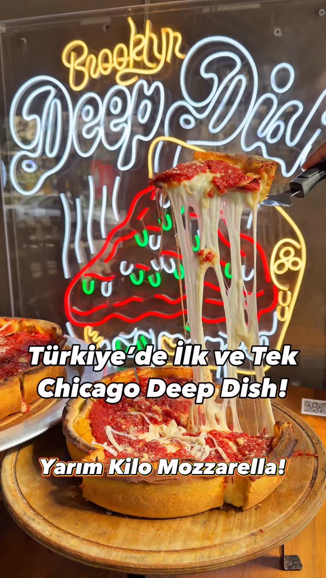 Deepdish Brooklyn Pizza and snacks — @yemekvetatil