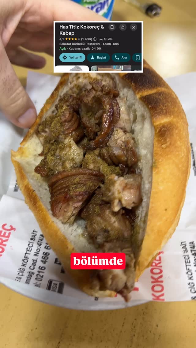 Has Titiz Kokoreç & Kebap — @gastronottv
