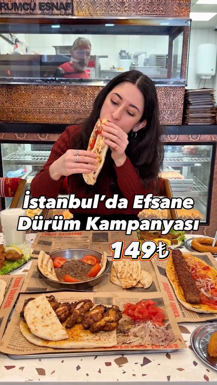 Dürümcü Esnaf — @yemekvetatil