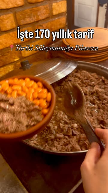 Tarihi Süleymanağa Pilavcısı — @tarihisuleymanagapilav