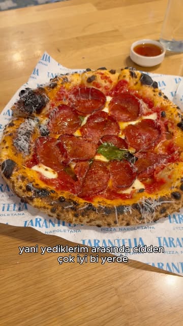 Tarantella Pizza Kadıköy — @degerliturizm